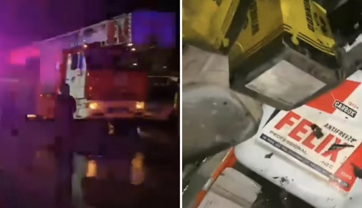 80 человек эвакуировали во время пожара из девятиэтажки в Усть-Каменогорске