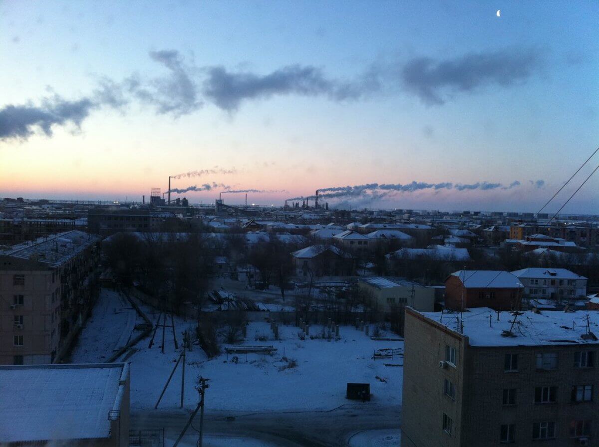 Неблагоприятные метеоусловия ожидаются в одном городе Казахстана