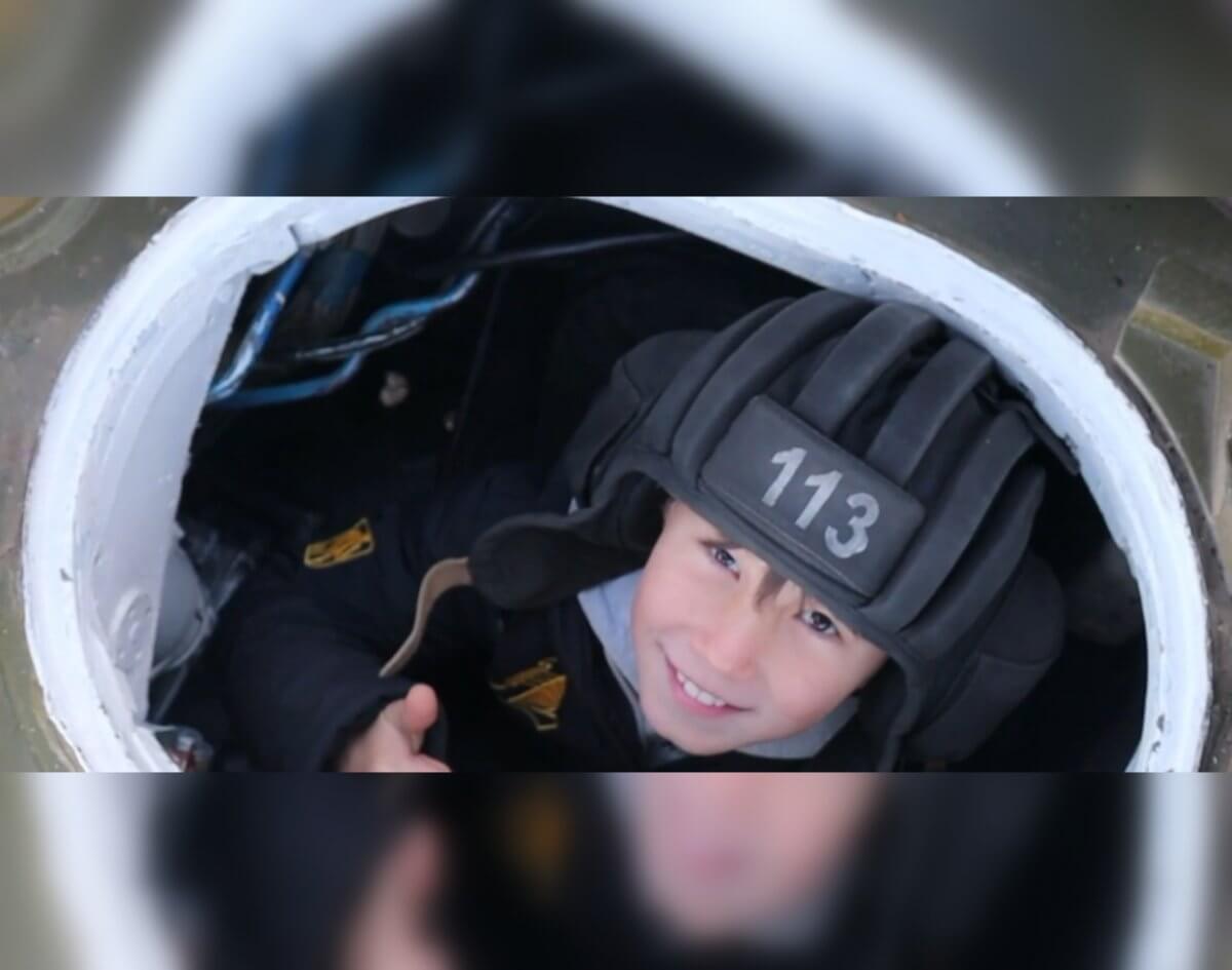 Генерал исполнил новогоднюю мечту 10-летнего шымкентца (ВИДЕО)