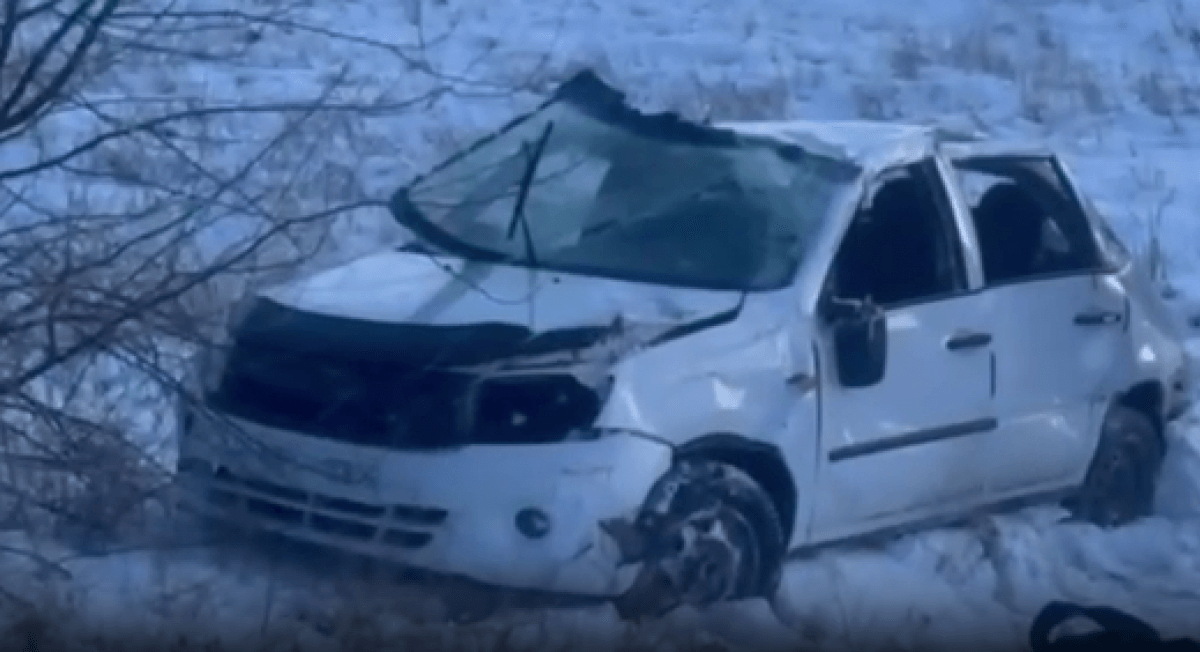 Водитель уснул и едва не погиб в ДТП в Абайской области