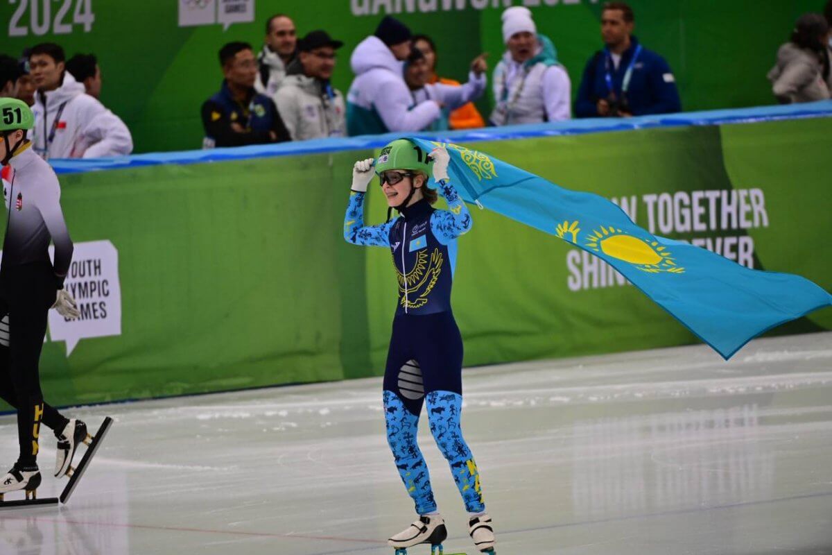 Казахстанская шорт-трекистка выиграла бронзу на Олимпиаде в Канвоне