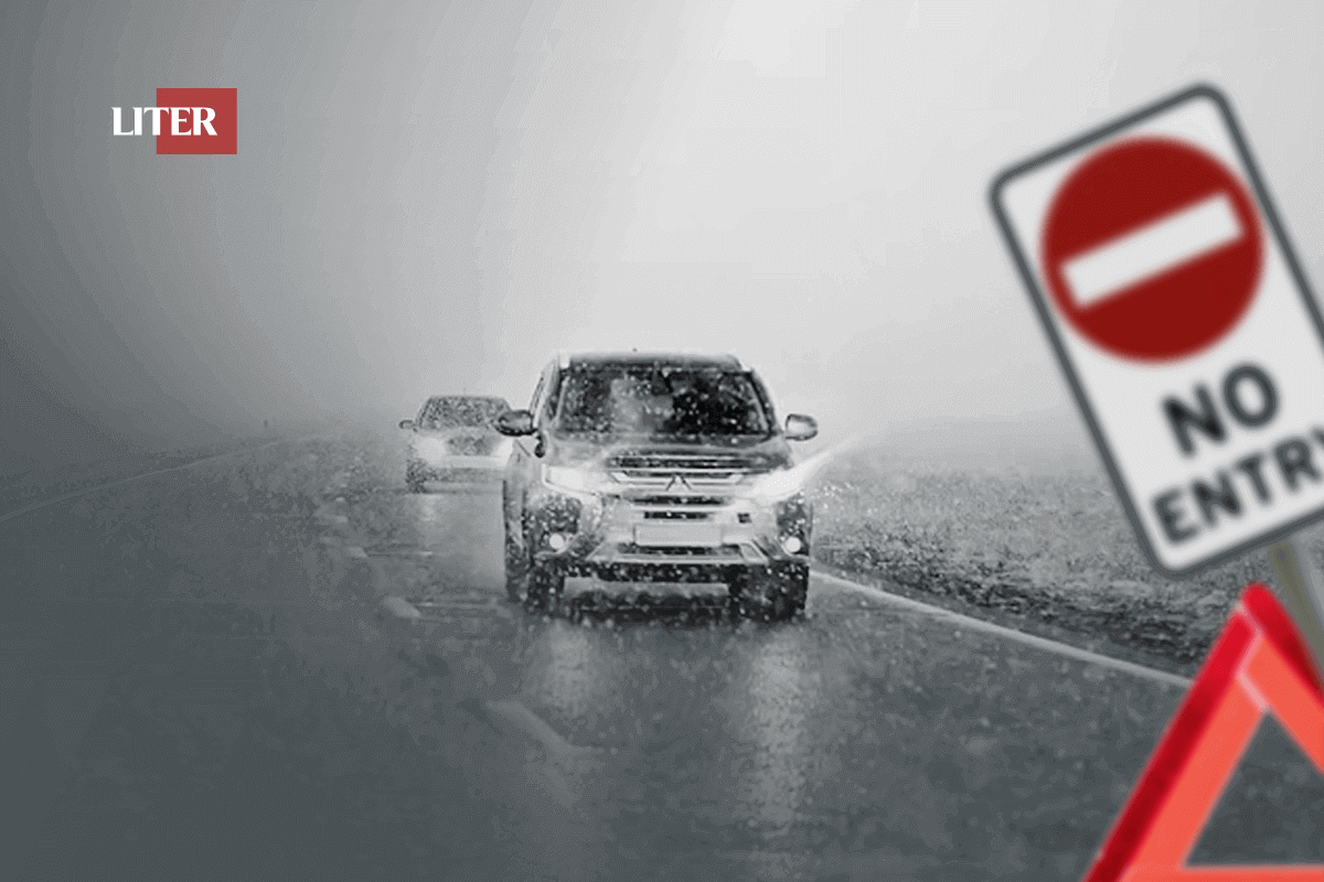 15 участков республиканских трасс закрыты в Казахстане