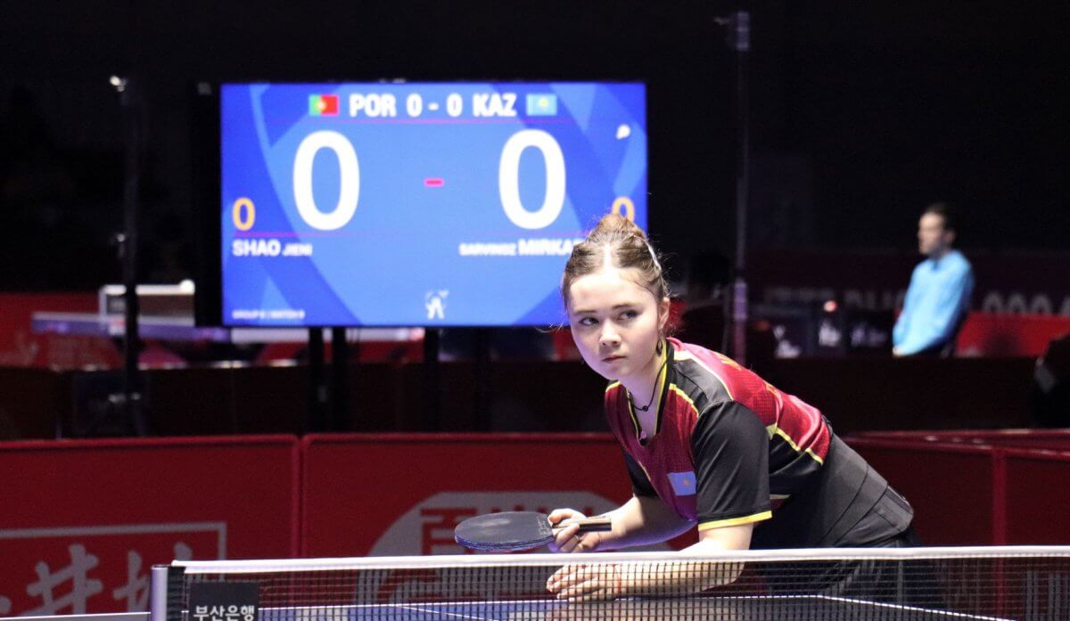 Лучший результат в истории: сборная РК по настольному теннису завершила выступление в Пусане