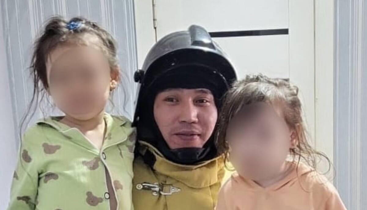 Двух детей спасли от огня в Акмолинской области