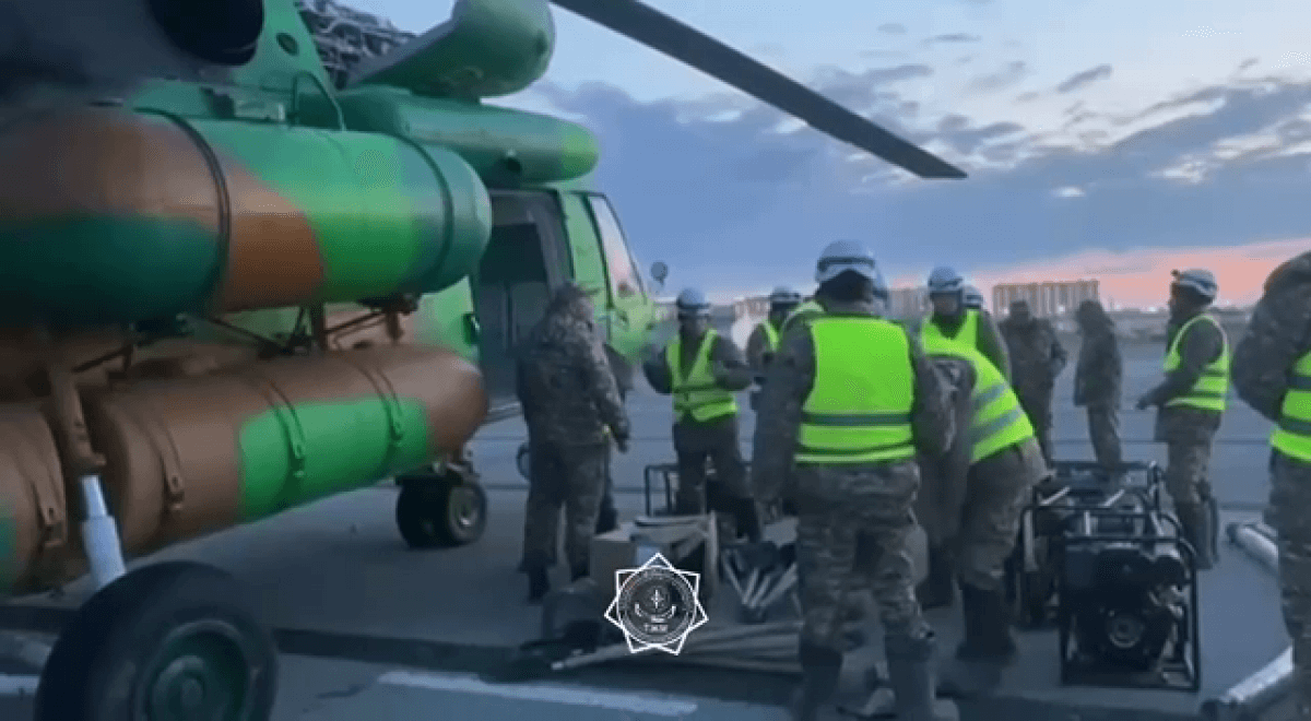 Актюбинских спасателей перебрасывают в Атыраускую область (ВИДЕО)