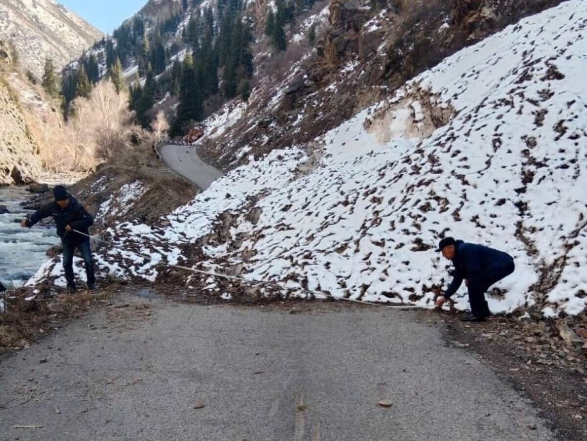 На автодорогах республиканского значения зарегистрированы переливы