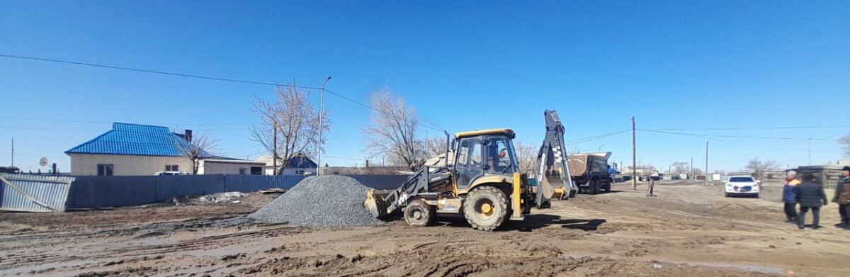 7 участков автодорог затоплены в Казахстане