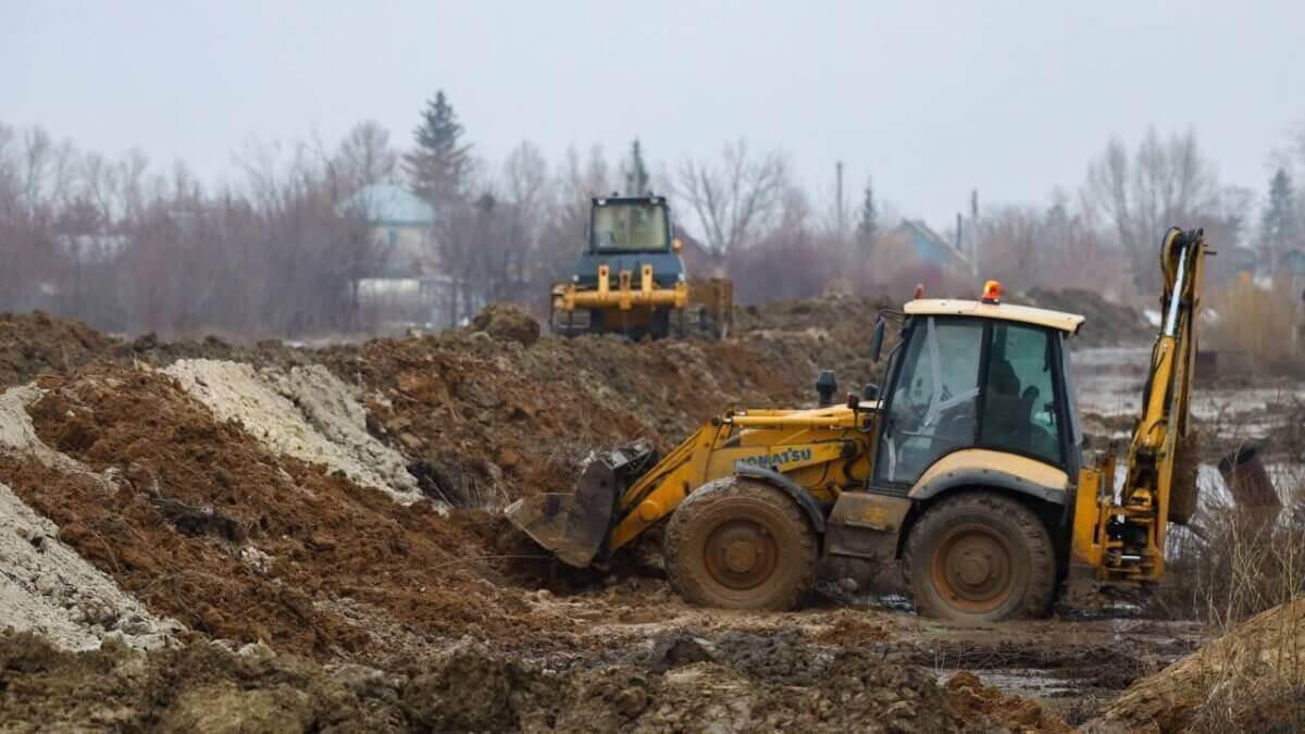 В опасной зоне находится четыре района ЗКО