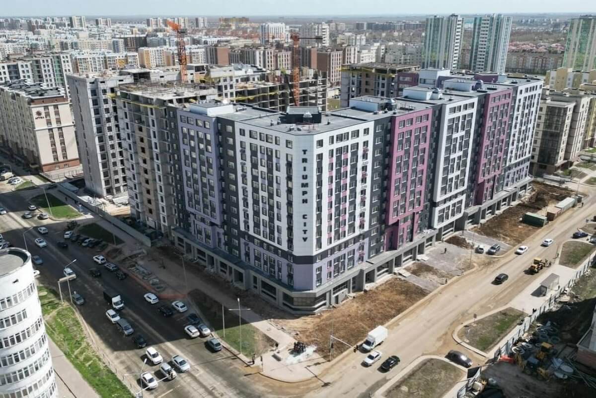 ЖК "Триумф Сити" достроили спустя 13 лет в Астане