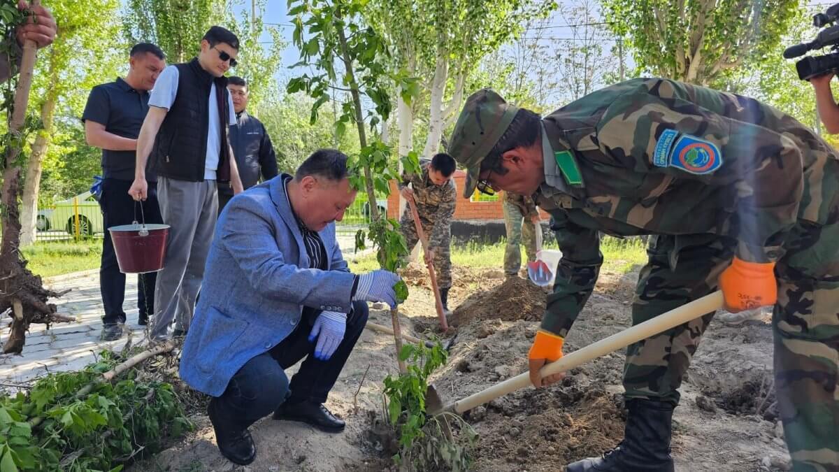 Жанакорганцы принимают активное участие в неделе "Жасыл Аймақ"