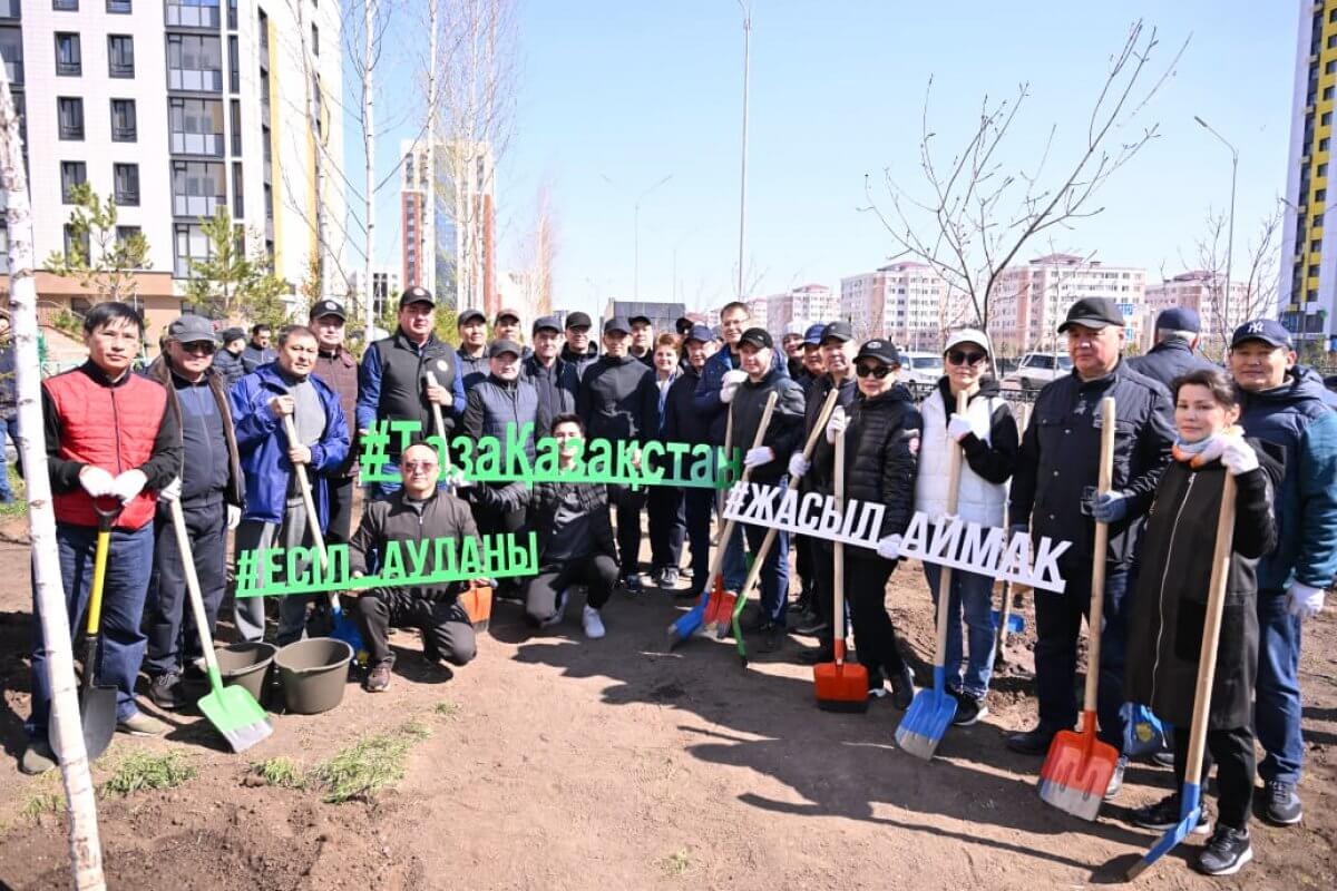Сенаторы поддержали акцию "Таза Қазақстан"