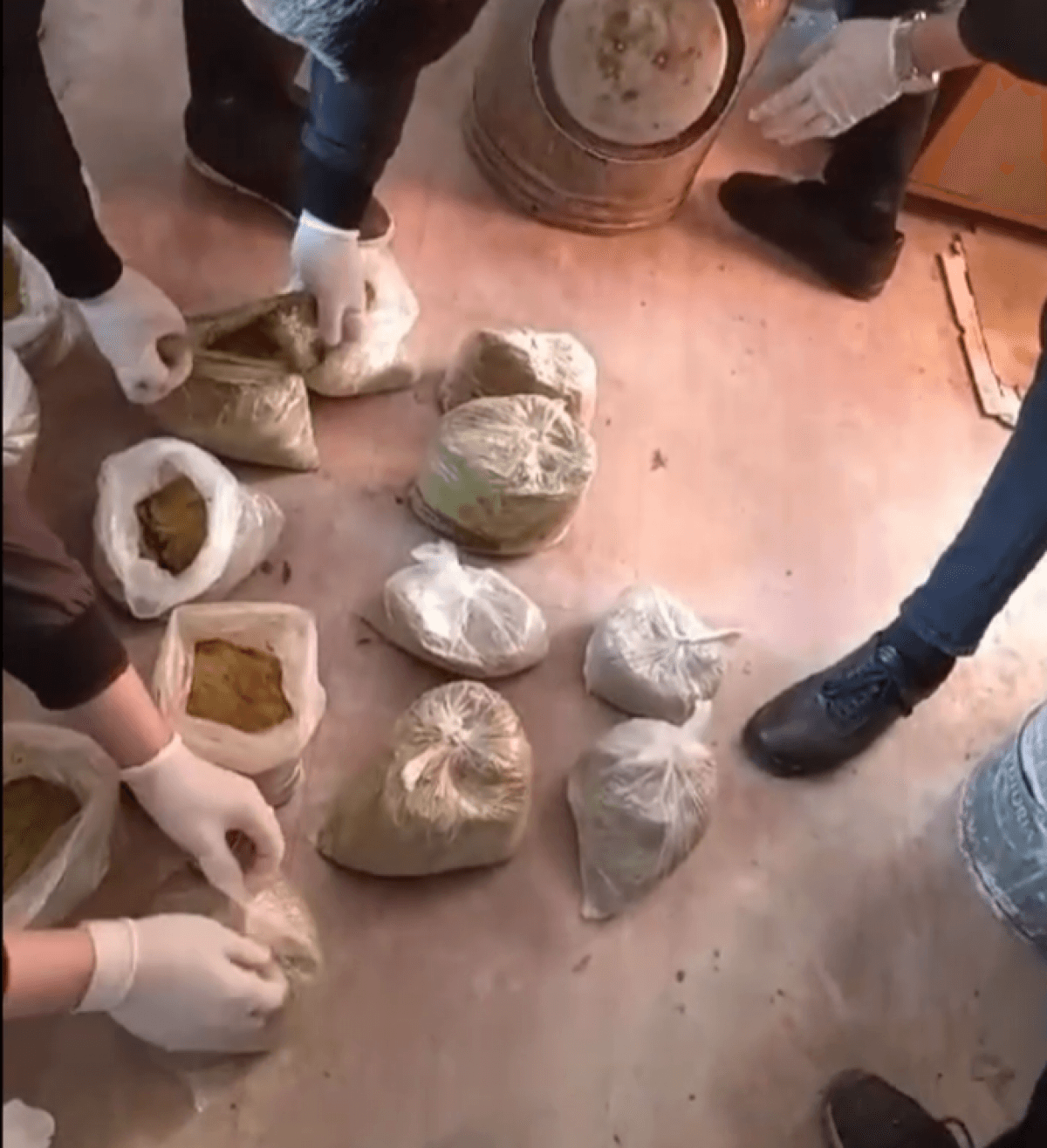 24 кг гашиша закопал астанчанин на своем огороде