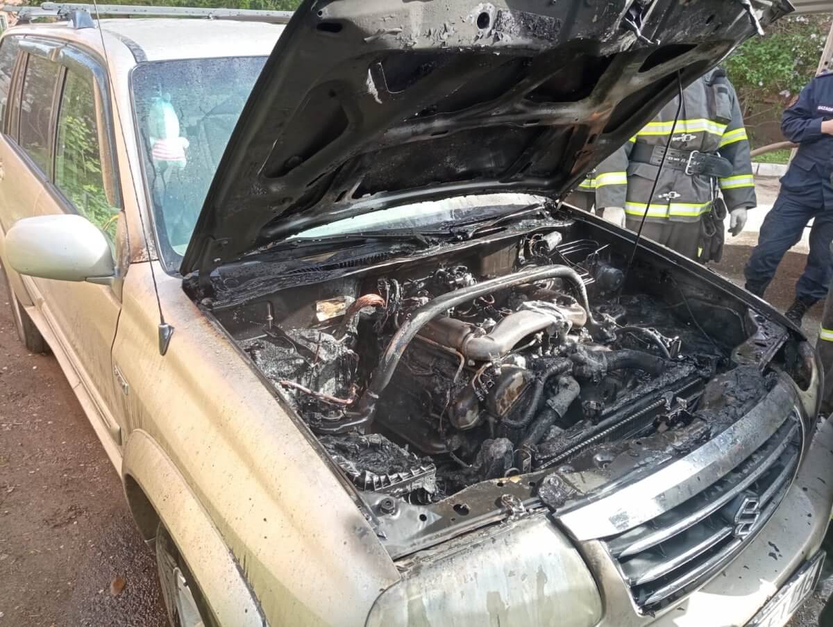 Возгорания автомобилей участились в Казахстане