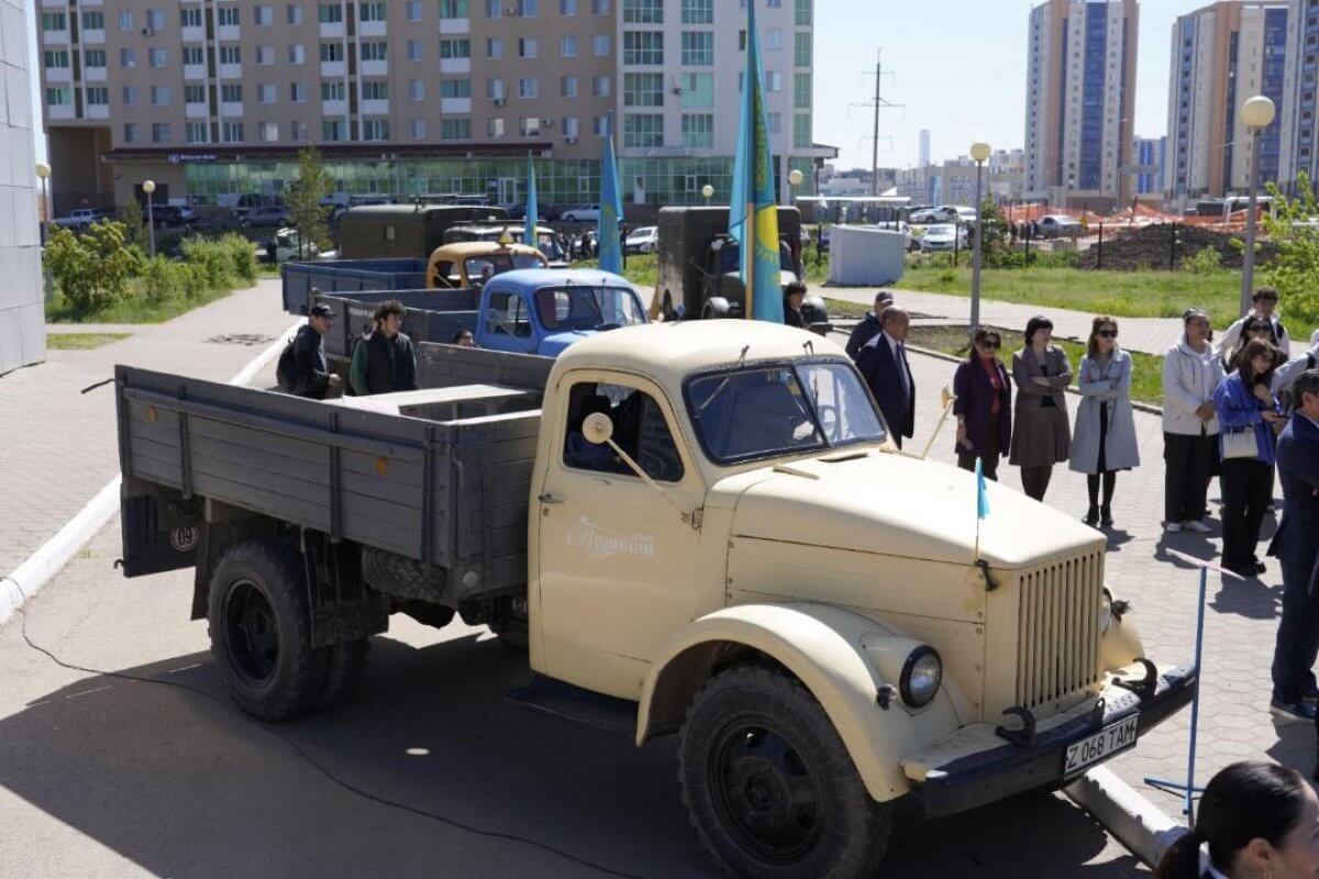 Доехавший до Берлина ГАЗ-ММ показали на ретровыставке в Астане