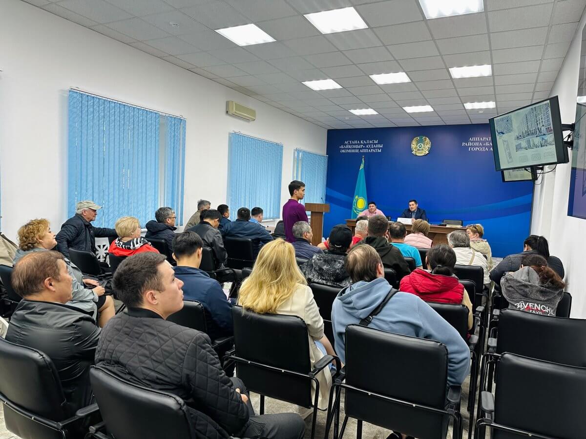 Программа реновации стартовала в столичном районе Байконыр