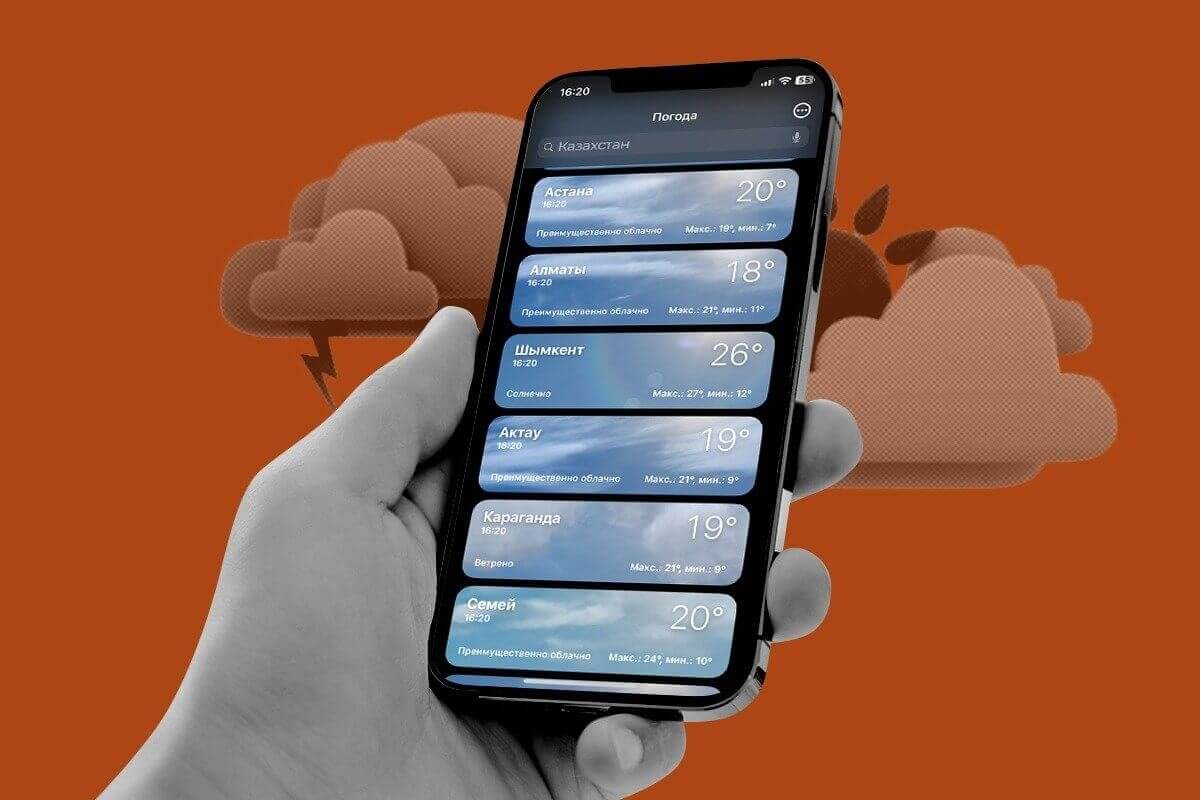 Жара и грозы: прогноз погоды на ближайшие дни в мегаполисах Казахстана