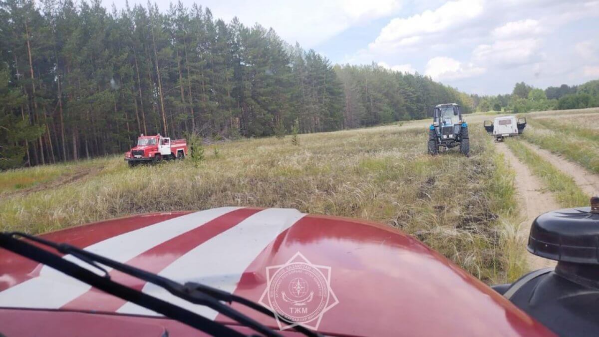 Тракториста наказали за поджог в “Семей орманы”