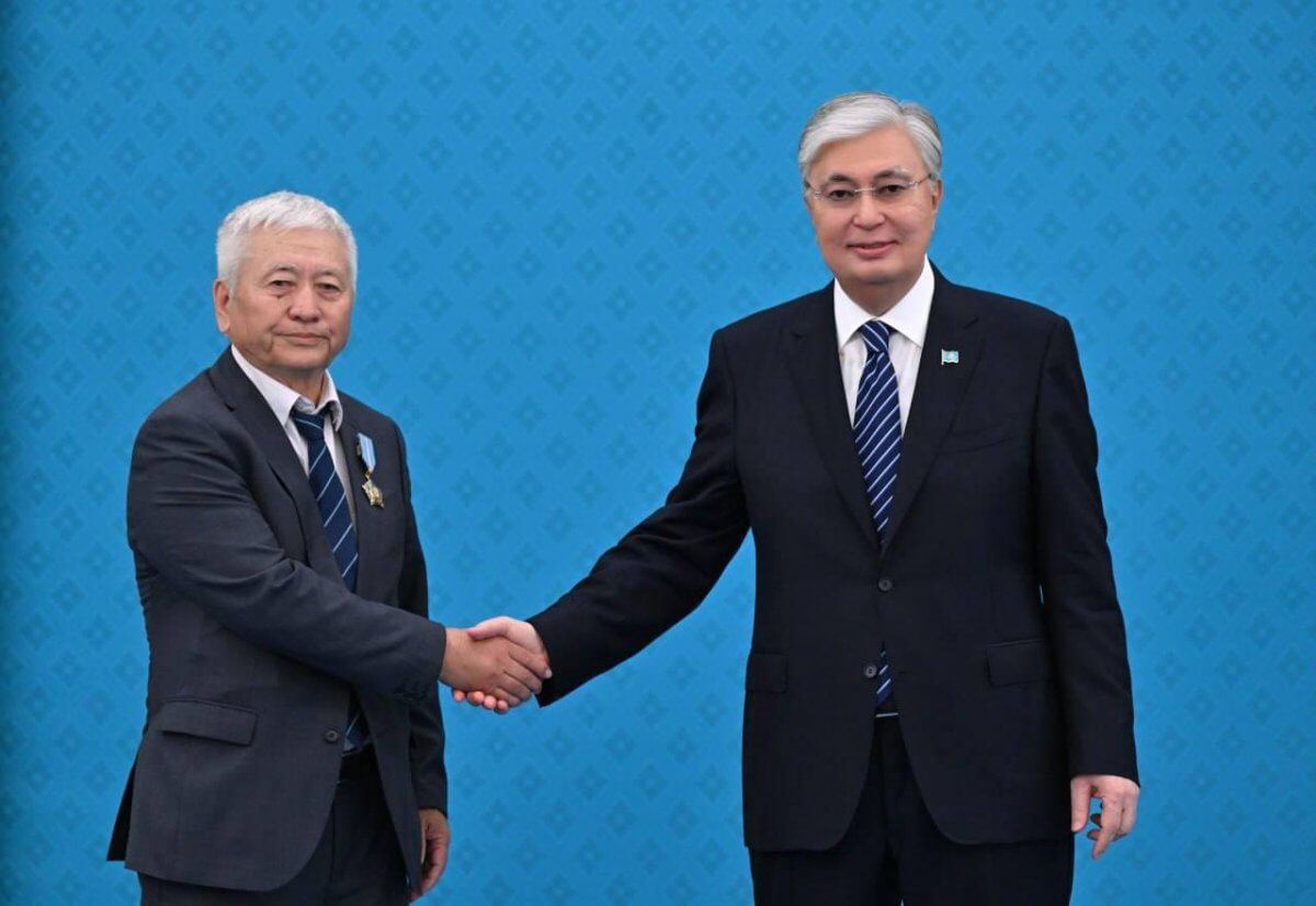 Выдающиеся журналисты получили государственные награды от Токаева