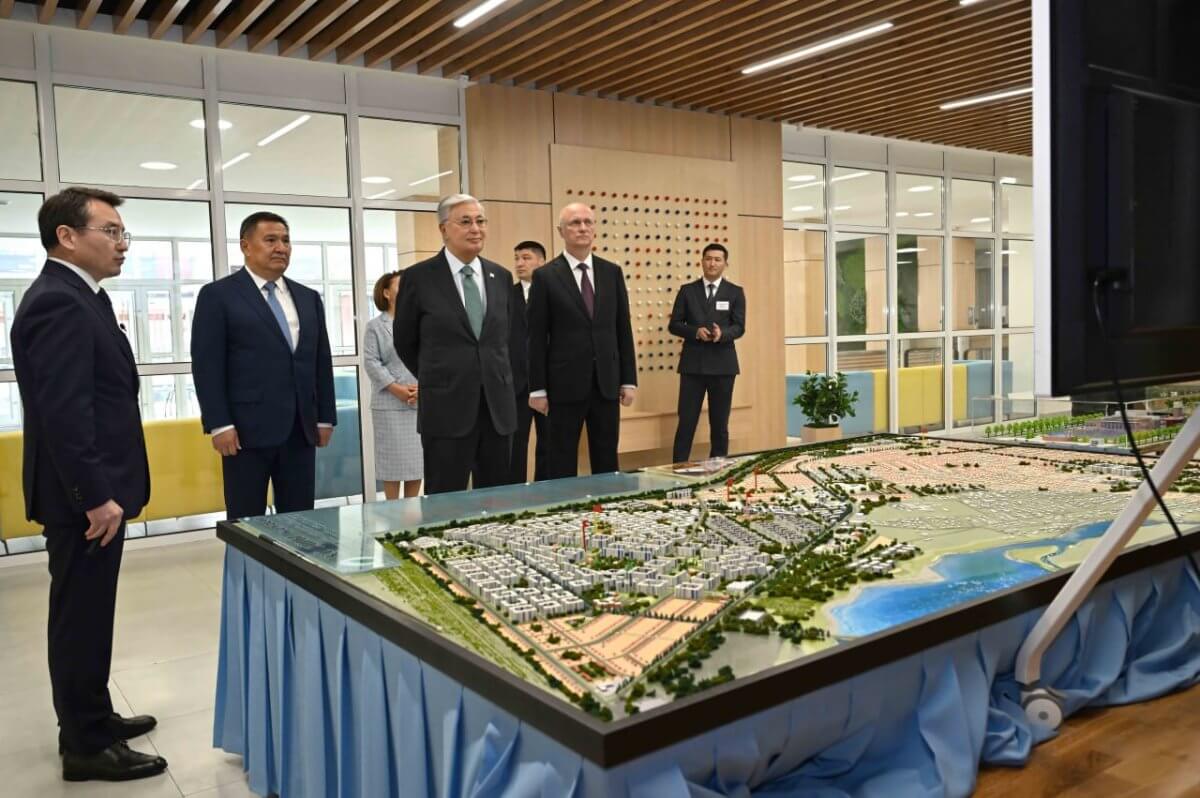 План развития Косшы представили президенту