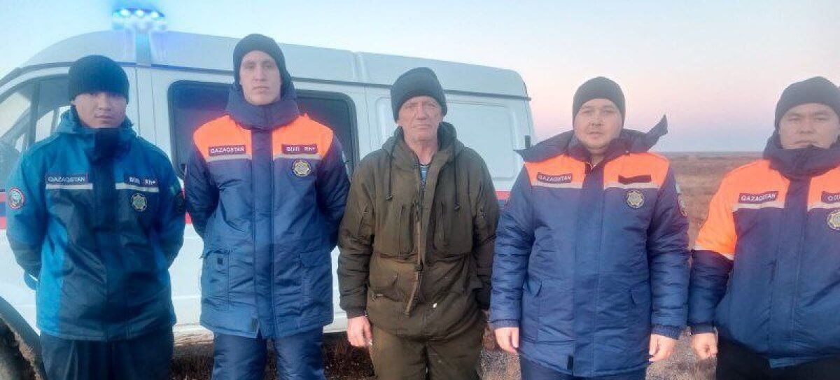 Заблудившихся рыбаков нашли в области Улытау
