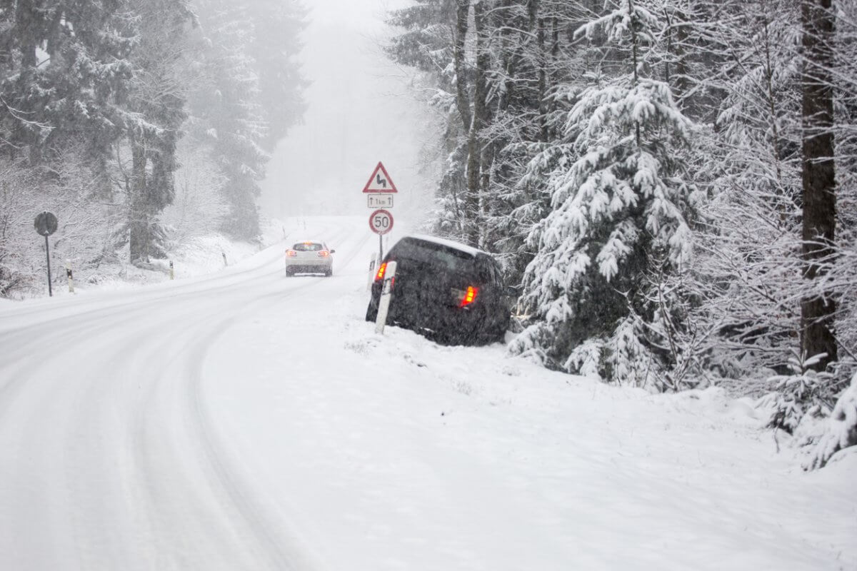 Ухудшение погоды: закрыт участок автодороги в Акмолинской области