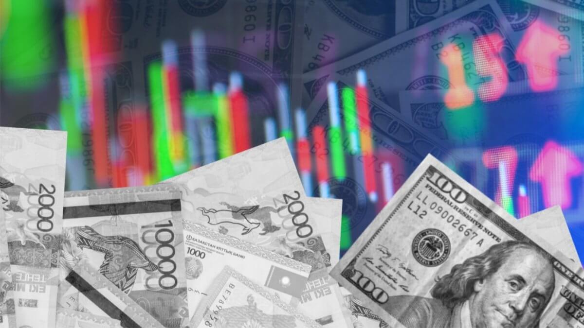 Курс доллара вновь упал в Казахстане