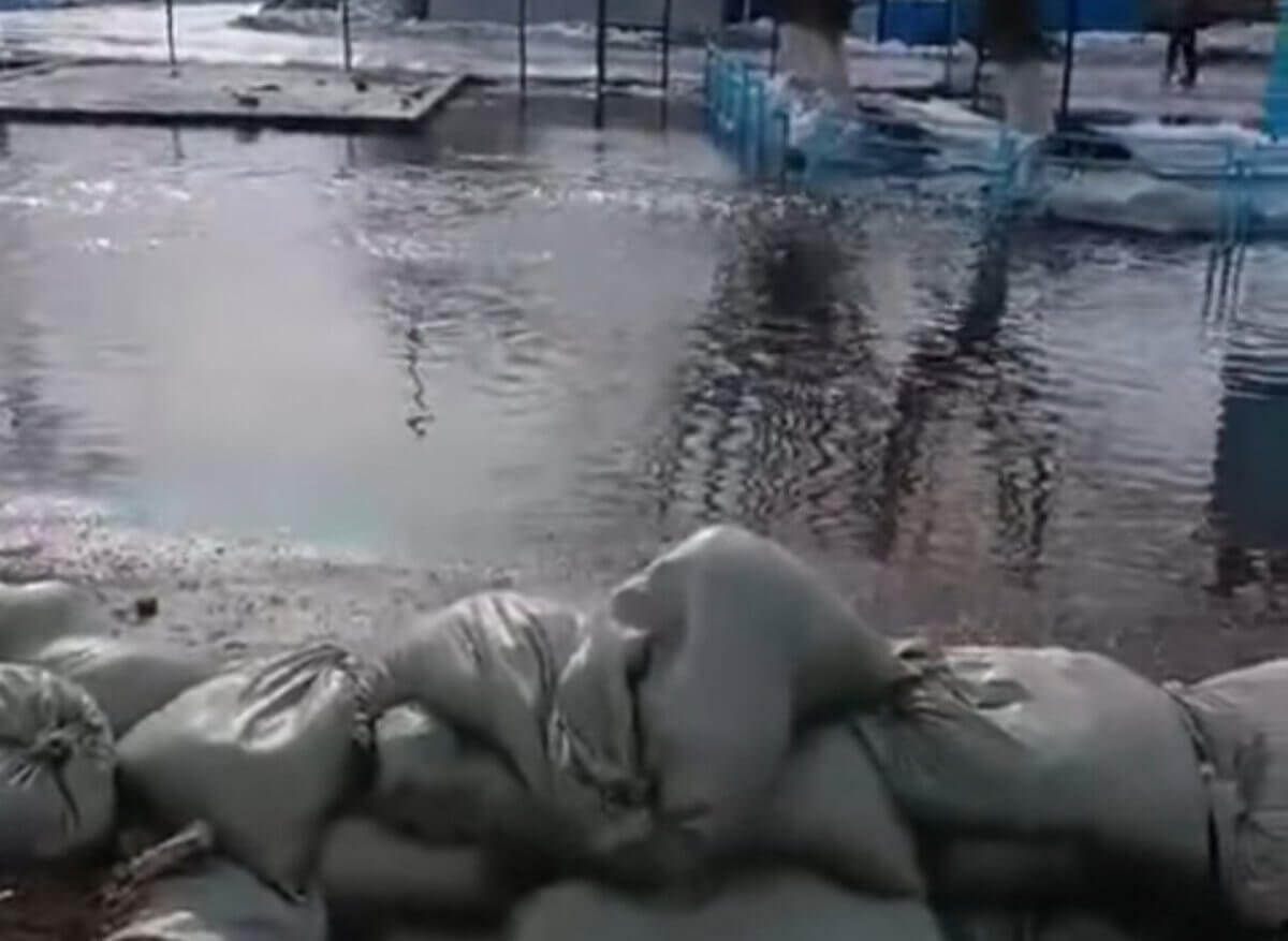 Резкое повышение уровня воды зарегистрировали в Костанайской области