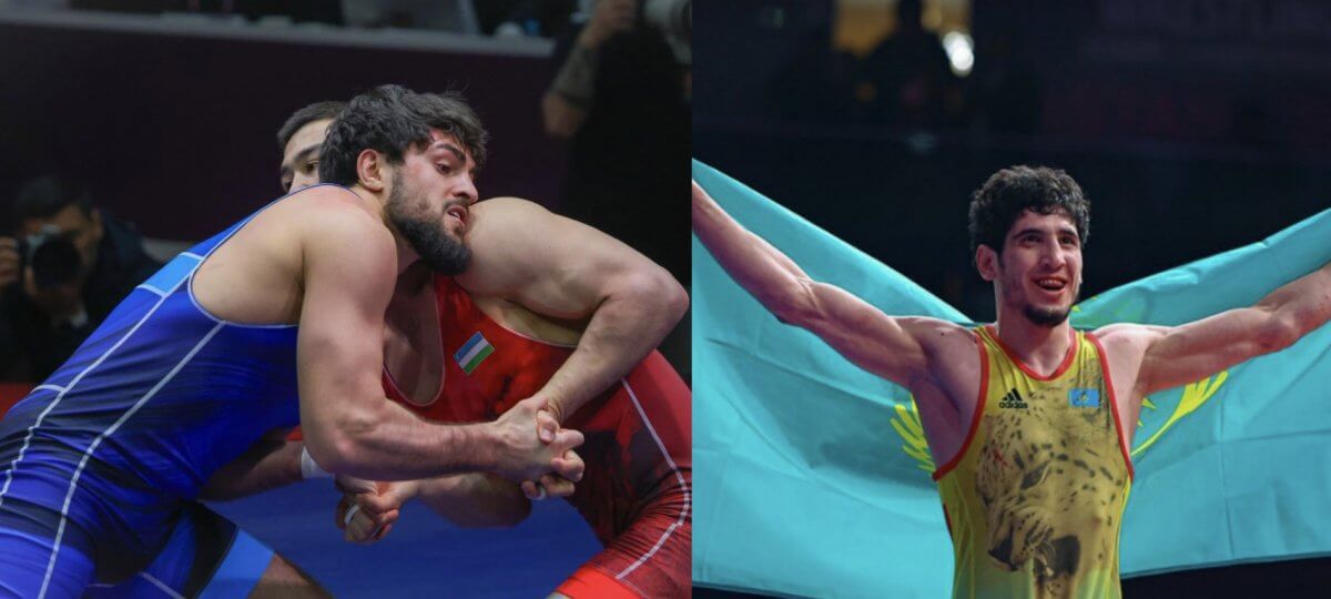 Две бронзы завоевали казахстанские борцы на чемпионате Азии