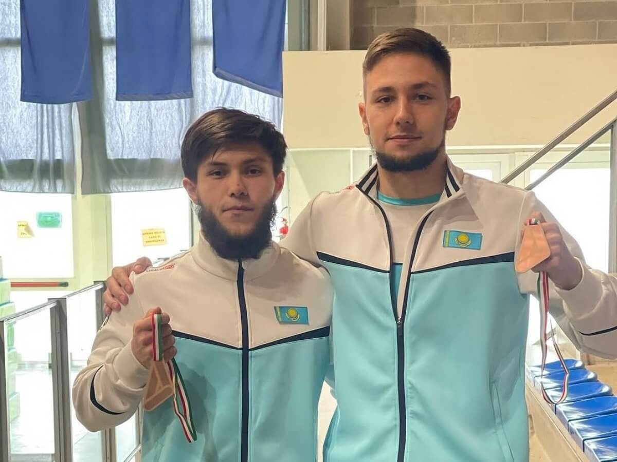 Казахстан завоевал медаль на втором этапе Кубка мира по батутной гимнастике