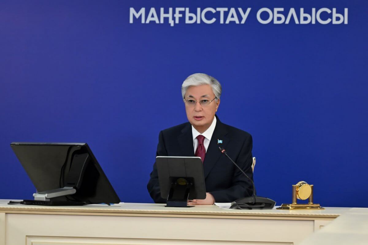 Токаев озвучил идею построить новый морской порт в Актау