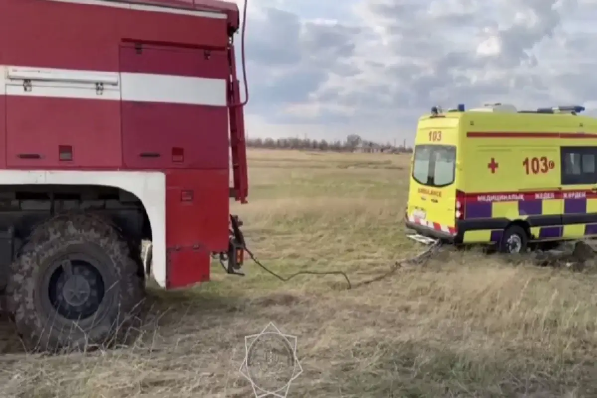 Пациента не смогли доставить в больницу из-за бездорожья в Карагандинской области