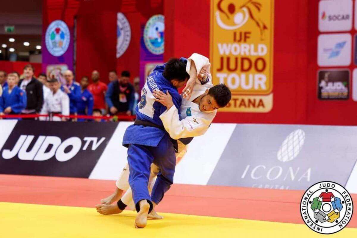 Казахстанский дзюдоист стал бронзовым призером чемпионата Азии