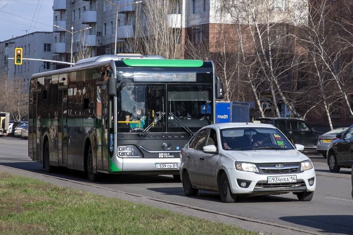 Изменены маршруты нескольких автобусных линий в Астане