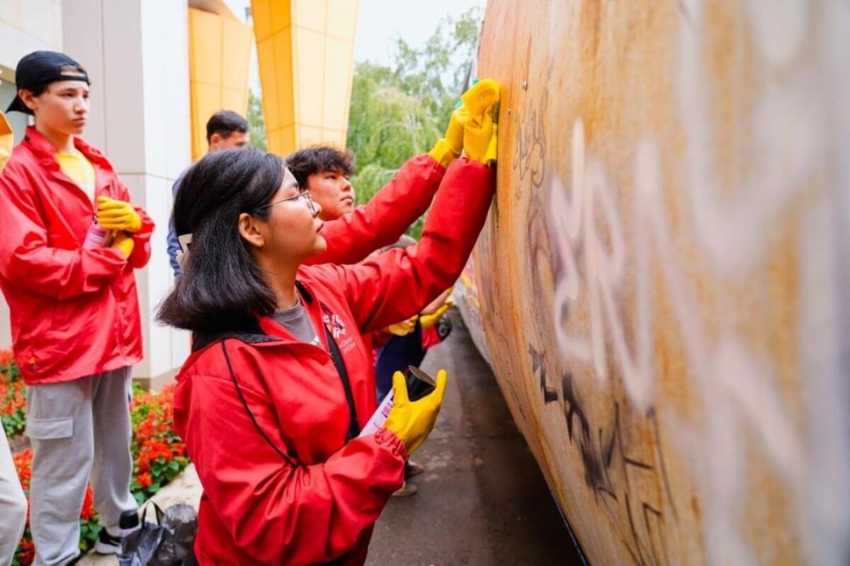 Борьба с вандализмом усилена в Астане