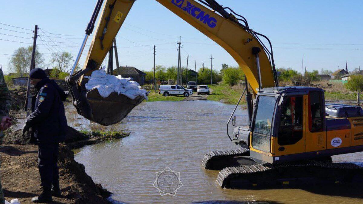 Угроза подтопления снижается в СКО