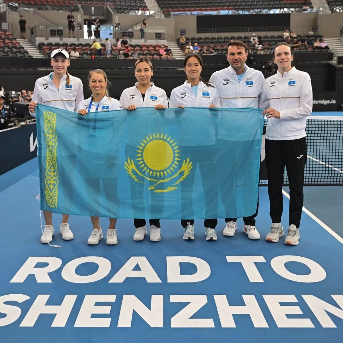 Исторического успеха добилась женская сборная Казахстана по теннису