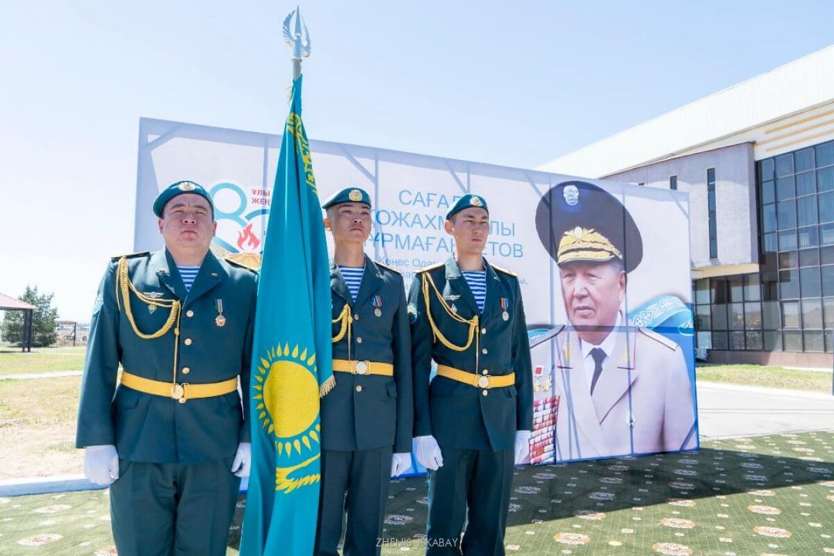 Одной из улиц Талдыкоргана присвоено имя Сагадата Нурмаганбетова