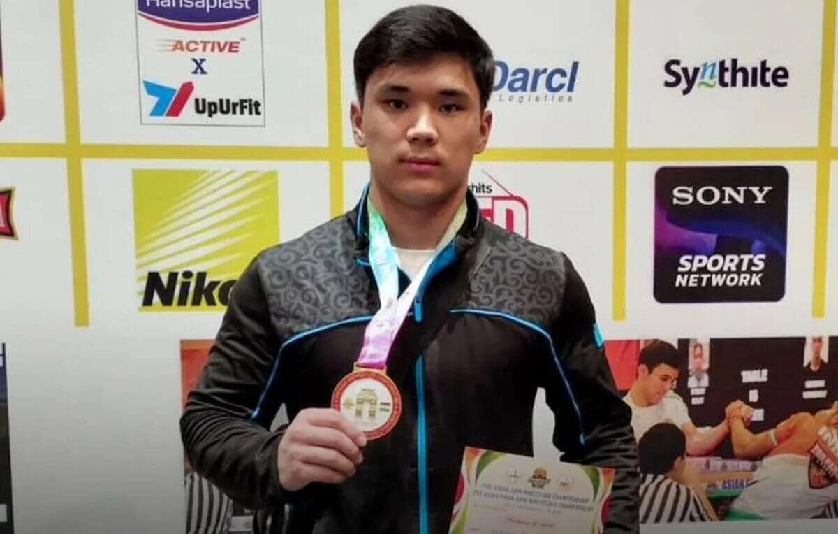 Спортсмен из Мангистау стал чемпионом Азии по армрестлингу