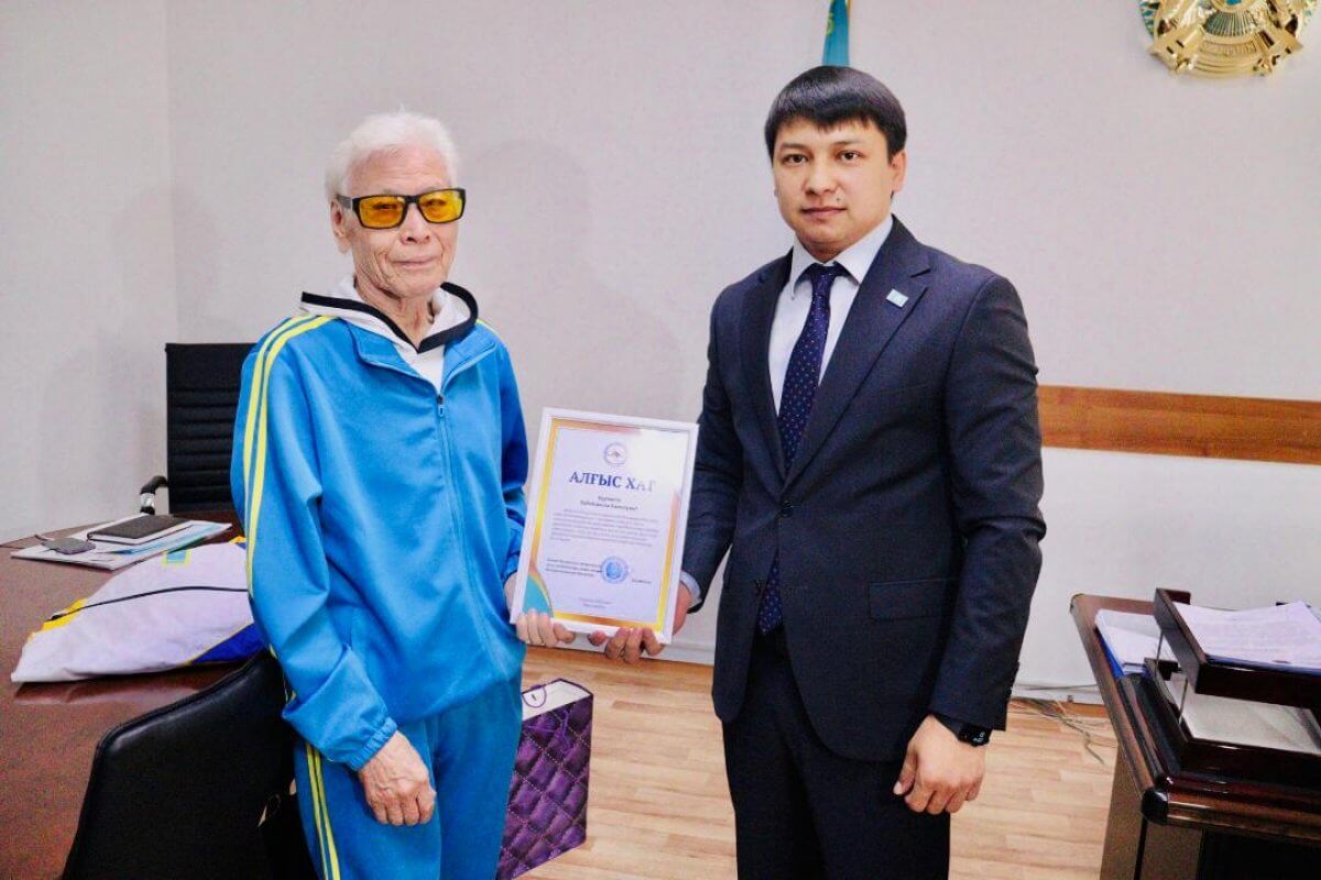 Ветеран параспорта прошел 80 километров пешком в честь 80-летия Победы