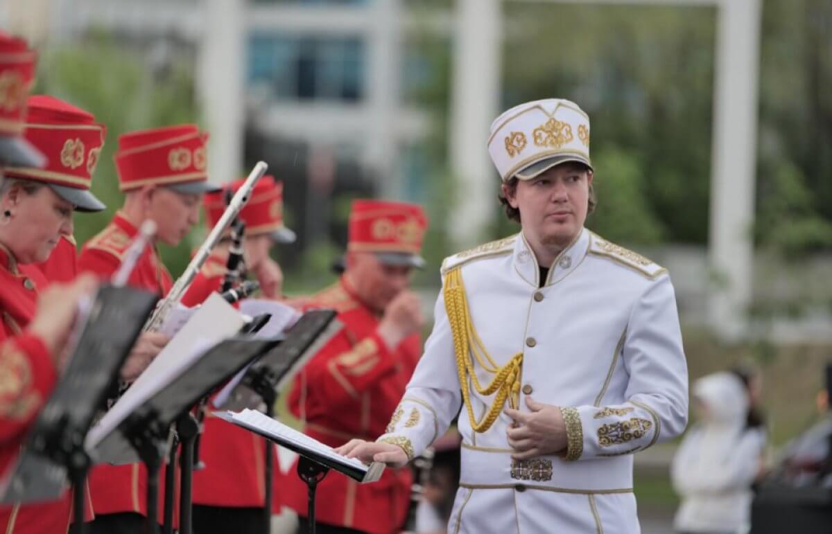 В Астане состоялся праздничный концерт, посвящённый Дню Победы
