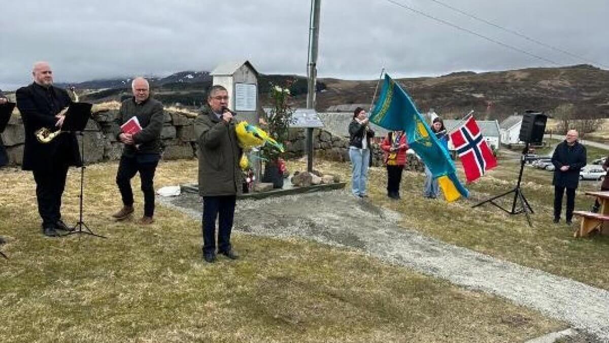 Мемориал казахскому солдату открыли в Норвегии (фото)