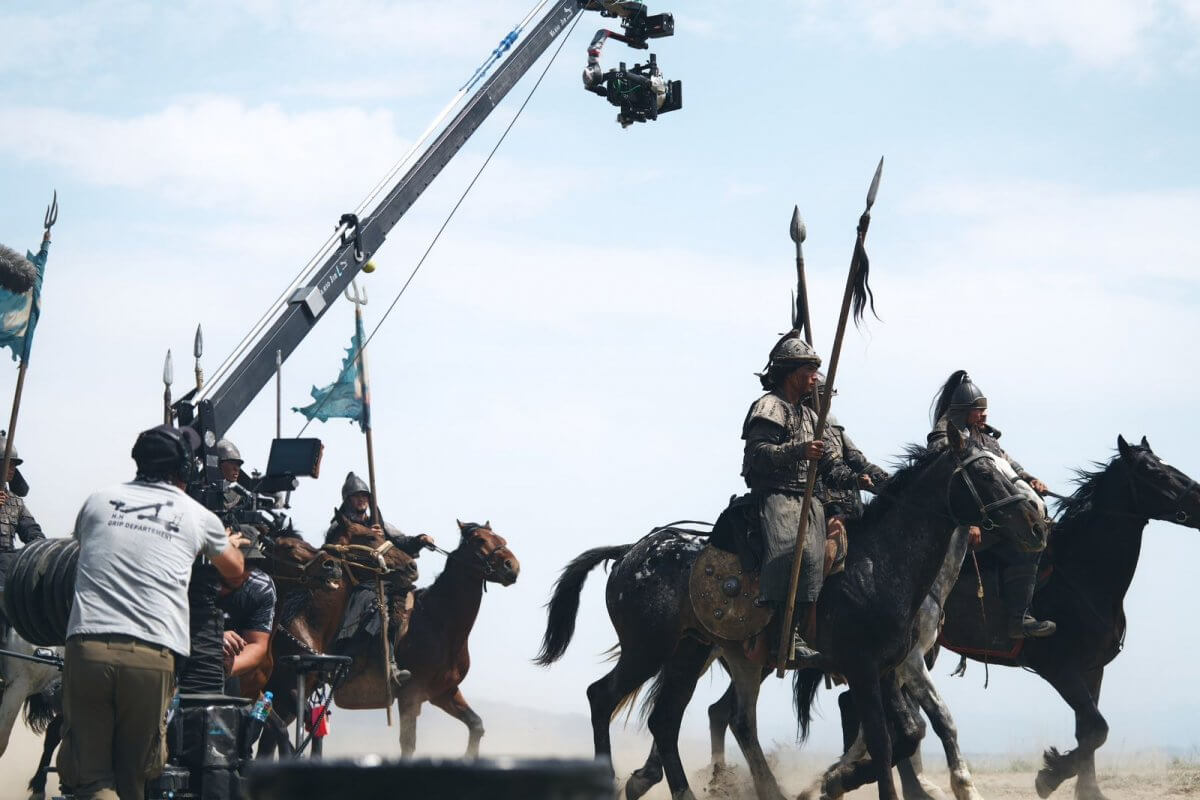 Последние сцены сериала The Golden Empire снимают в Жетысу