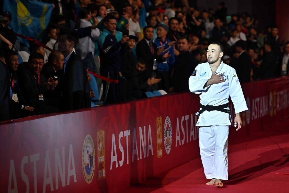 Казахстанские дзюдоисты завоевали бронзу на Grand Slam в Астане