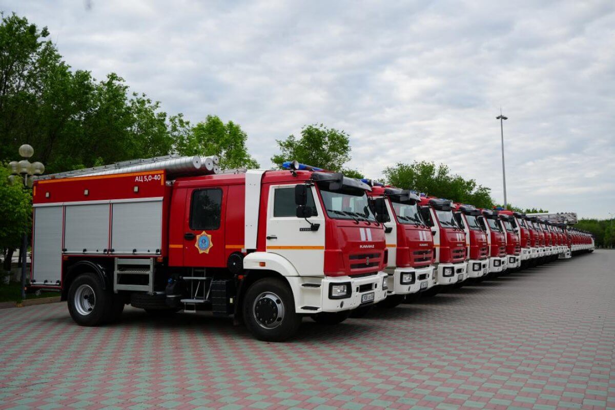 Новую технику получили спасатели Атырауской области