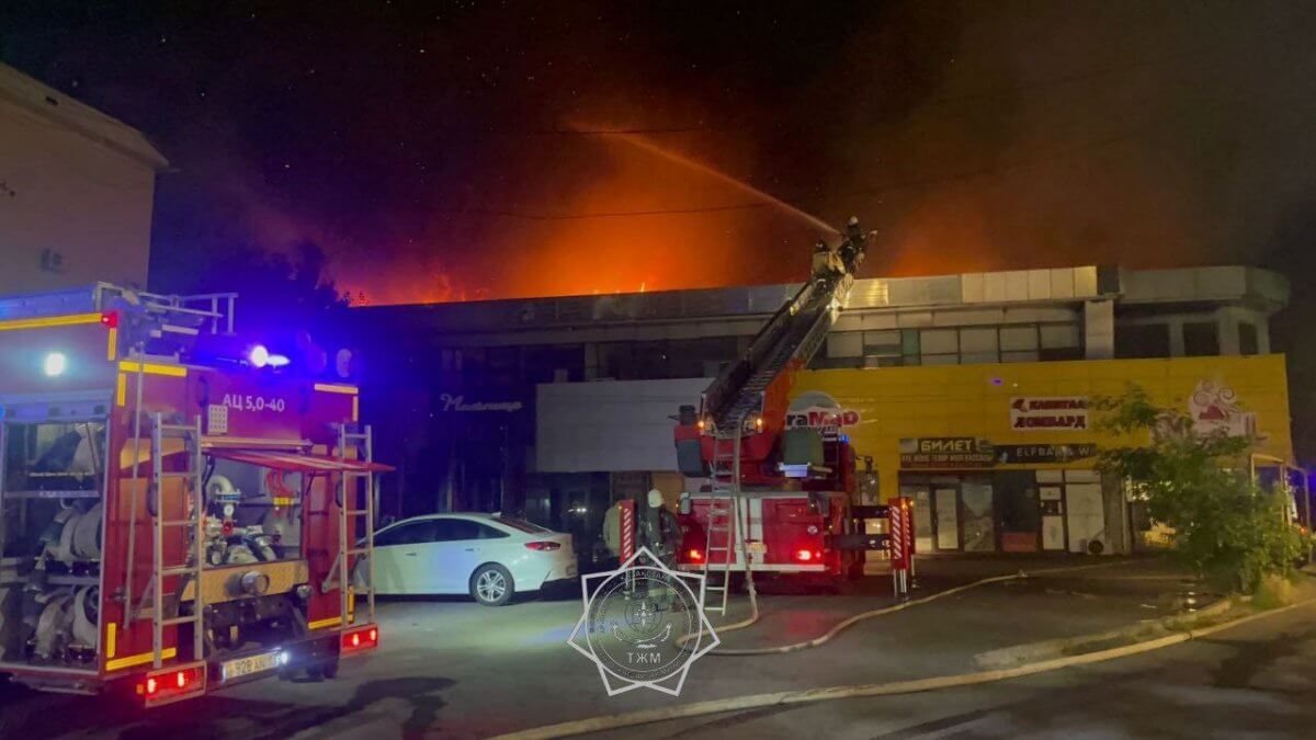 Кафе Шымкента со спецэффектами напугало отдыхающих