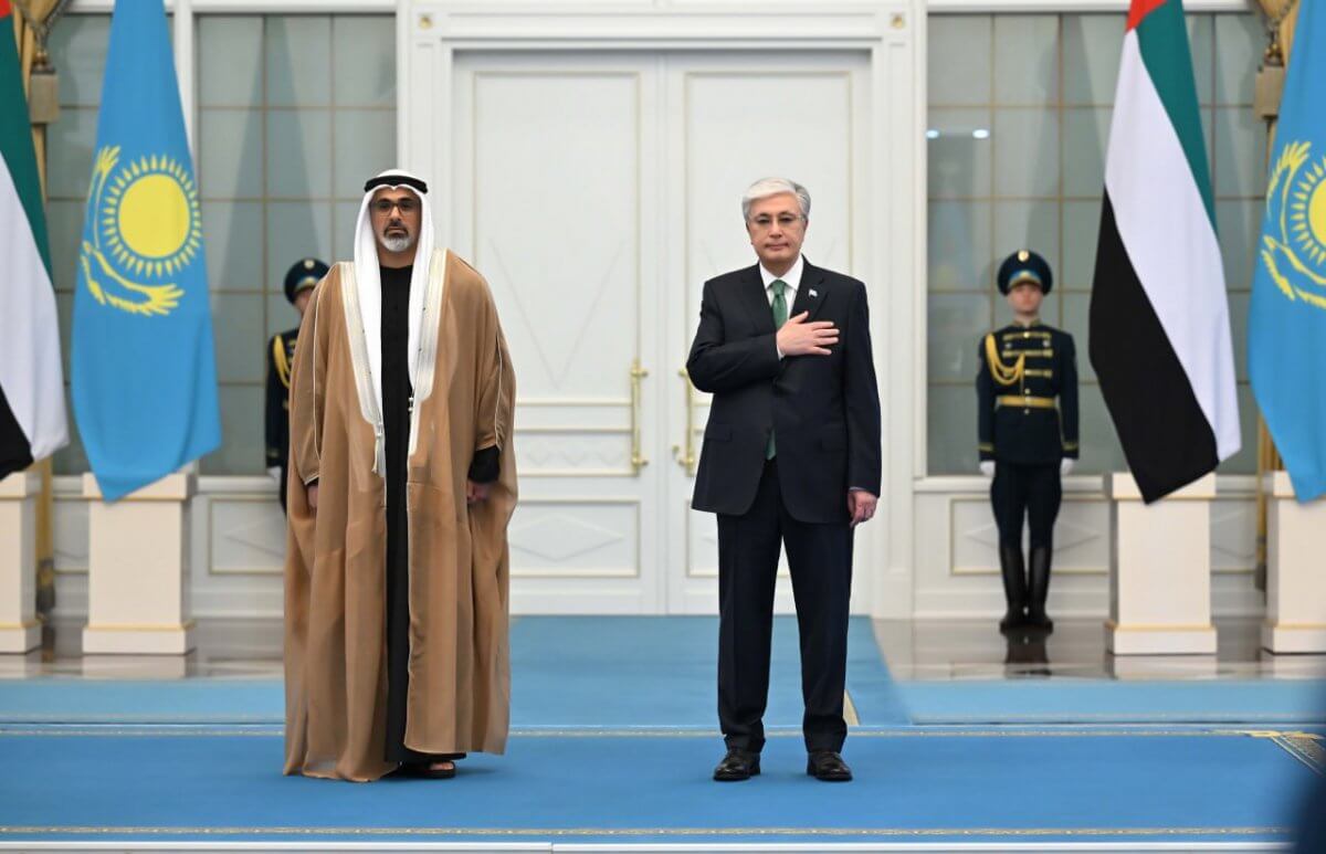 Церемония встречи наследного принца Абу-Даби состоялась в Акорде