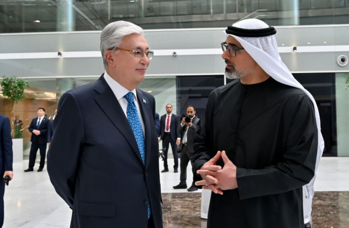 Токаев и наследный принц Абу-Даби посетили МФЦА