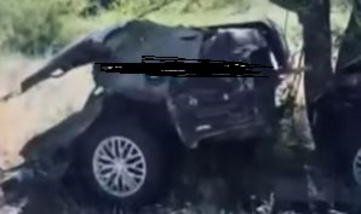 Автомобиль разорвало на части в области Жетысу