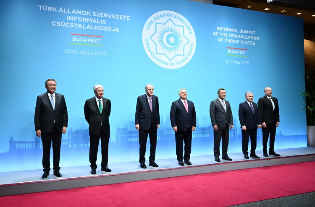 Токаев выступил на саммите Организации тюркских государств