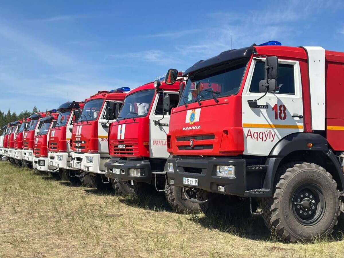 Масштабные учения по борьбе с природными пожарами стартовали в Казахстане